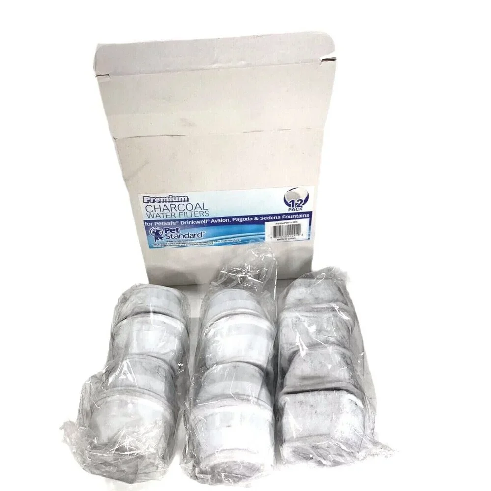 NEW PetSafe Drinkwell Filters #6 Cat Dog Avalon Sedona Pagoda Fountain Box of 12